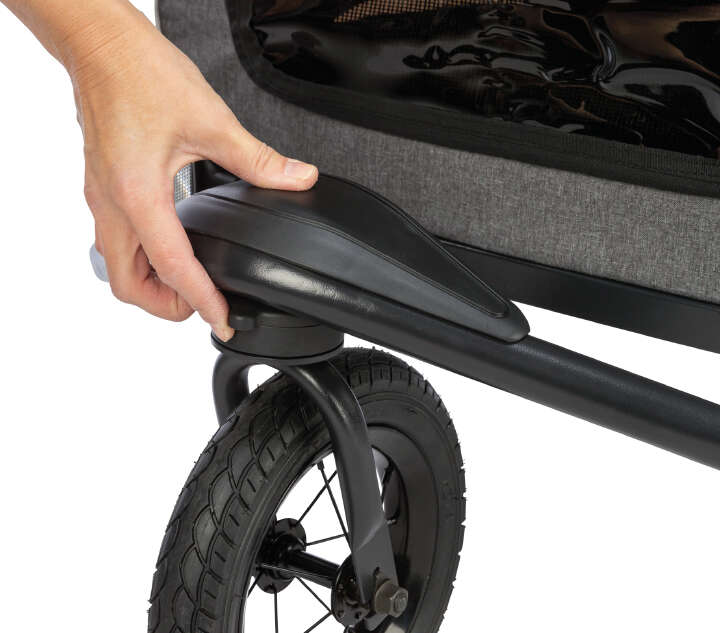 TRIXIE Jogger-Umbausatz für Fahrradanhänger